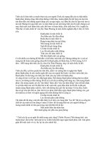 Cảm nhận thi phẩm 