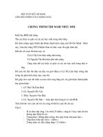 Khai mạc cuộc thi TD nhịp điệu