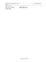 BÀI 4: BIỂU DIỄN LỰC