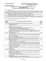 Đề thi vào trường chuyên PBC năm học : 2009-2010 - có đáp án