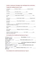 bai tap cau dieu kien cuc hay