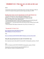 GRAMMAR! 2.6.0 - Phiên bản mới, với nhiều cải tiến vượt bậc