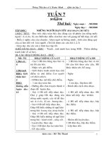 Giáo án  lop 5 tuần 7