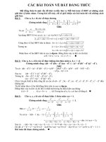 cách giải hay cho bài toán BĐT