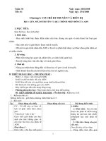 Giáo án sinh 12 cơ bản