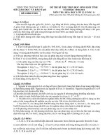 De Thi chon HSG Tỉnh Thai Nguyen 2010