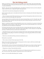 chuyen thieu nhi nhi dong Em bé thông minh.doc