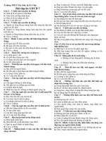 ÔN TẬP BÀI TAP  HK 1 lop 7 gdcd