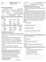 TEST 1 - 45 ms - After Unit 2 -  Đề 2