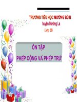 on tap ve phep cong va phep tru