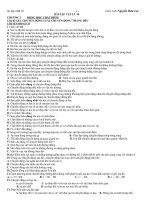 Bài tập TN vật lí 10