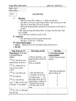 Sinh học 8 cả năm 2009-2010