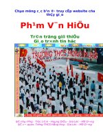 Khi sử dụng Windows Media Player hẳn bạn đã biết chức năng Lyrics giúp hiển thị lời bài hát.doc