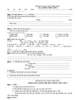 Đề ôn tâp, BDHSG lớp 1- Đề 4