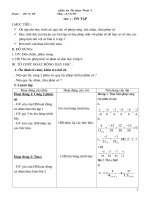 CHỦ ĐỀ TỰ CHỌN TOÁN 7