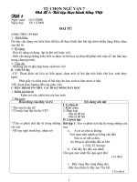 GIÁO ÁN TỰ CHỌN VĂN 7