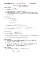 ĐỀ THI THỬ ĐẠI HỌC, CAO ĐẲNG 2012 MÔN TOÁN, ĐỀ SỐ 80