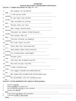 BAI TAP TU LUAN TONG HOP - UNIT 3 ENGLISH 10 (TIEP THEO)