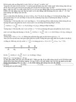 Đề tuyển sinh cao đảng 2009 có 1 câu sai 