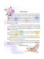 Khóa luận tình hình sản xuất và tiêu thụ trứng vịt tại huyện yên thành, tỉnh nghệ an 