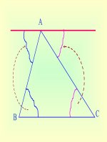 Hình học 7_tổng 3 góc tam giác