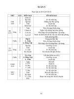 GIÁO ÁN LỚP 5 TUẦN 5-7