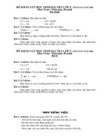 De KSCL thang 1 + 2DEKHAOSAT