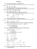 đề cương ôn thi HKII môn hóa học