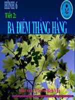 Tiết 2 Hình học 6