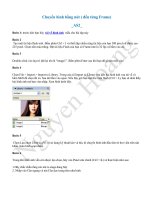 Di chuyen hinh theo Frame