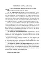 MỘT SỐ GIẢI PHÁP VÀ KIẾN NGHỊ