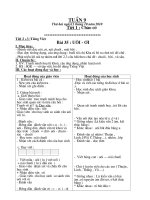 giáo án lơp1 tuân9 - 12(CKTKN 2b)