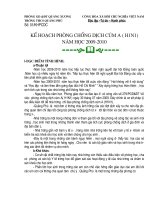 kh phongchong dich cum