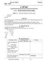 GIAO AN SO HOC 6 KI I DU