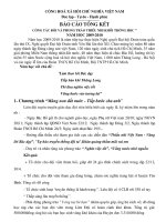 HO SO DAI HOI LIEN DOI CHUAN