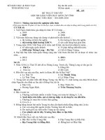 Đề thi GV Giỏi Tỉnh 2009 - 2010