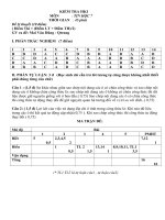 Đề kiểm tra Tin  7