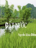 Đất Nước- Nguyễn Khoa Điêm. tiết 1