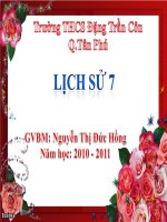 bài 7 những nét chung về XHPK