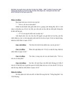 Đề thi vào THPT Lô-mô-lô-xốp