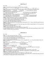 đề kiểm tra 15''''  lần 2 ( sau bài 7 và bài 8) 4 đề