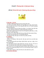 Bé tìm hiểu một số phương tiện giao thông