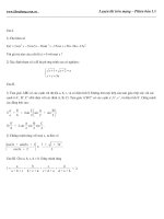 ĐỀ THI THỬ ĐẠI HỌC CAO ĐẲNG MÔN TOÁN ĐỀ SỐ 20