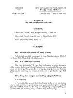 Nghi địng quy định nhưng nguoi la cong chưc