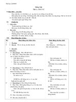 Giáo án lớp 1(Tuần 5)