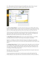 Những tính năng đột phá của Office 2010