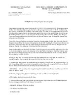 QUI ĐỊNH VỀ BẢO HỘ LAO ĐỘNG......