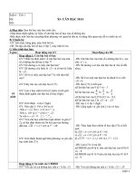 Giao an Đai so 9 - Chương I