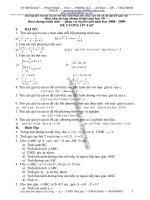 500 bài tập ôn tập và 10 đề thi cuối năm lớp 10 ct cơ bản