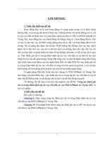 Công tác đánh giá rủi ro trong thẩm định dự án vay vốn đầu tư  tại PGD GPBank lê trọng tấn 